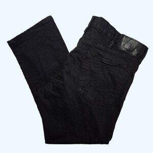 Polo Ralph Lauren Hampton Relaxed Straight Jeans Mens 38x30 Stretch Black Denim